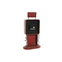 Table clock Home ESPRIT Red Metal gasolinera 18 x 10 x 34 cm Table clock Home ESPRIT Red Metal gasolinera 18 x 10 x 34 cm