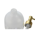 Soap Dispenser Home ESPRIT Transparent Golden Aluminium Crystal ABS 10 x 10 x 18 cm