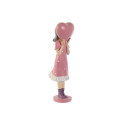 Decorative Figure Home ESPRIT Pink Light mauve chica 10 x 8,5 x 31 cm Decorative Figure Home ESPRIT Pink Light mauve chica 10 x 8,5 x 31 cm