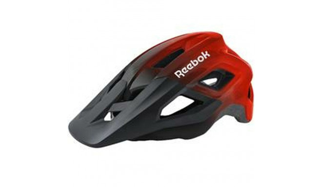 Adult's Cycling Helmet Reebok Black Red Visor