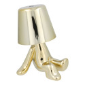 Table lamp bedside GOLD MAN Art Deco seat (version 9) MLTL