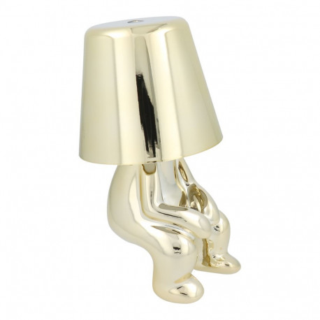 Table lamp bedside GOLD MAN Art Deco seat (version 2) MLTL