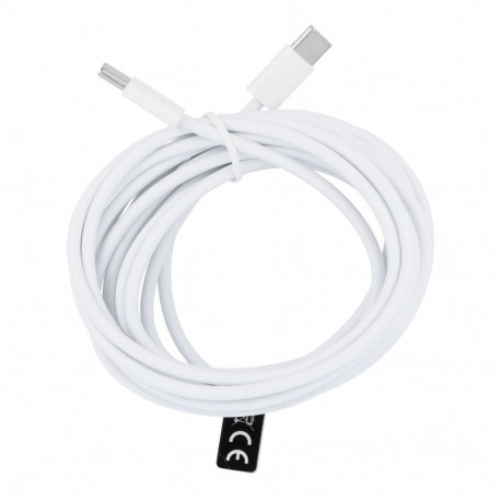 Cable Type C to Type C PD QC3.0 3A 30W HD26 BOX 3 m white