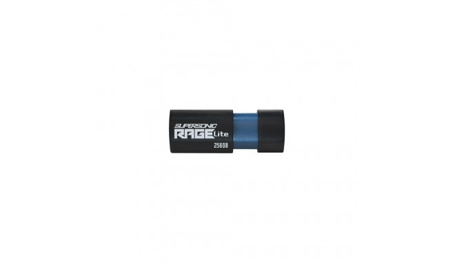 Patriot Memory PEF256GRLB32U USB flash drive 256 GB USB Type-A 3.2 Gen 1 (3.1 Gen 1) Black, Blue