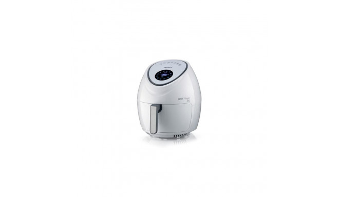 Ariete 4618/03 Single 7 L Stand-alone 1800 W Hot air fryer Stainless steel, White