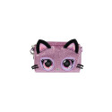 Purse Pets , Keepin’ It Clutch Purdy Purrfect Kitty Pet Toy and Wristlet Purse with Light up Rainbow