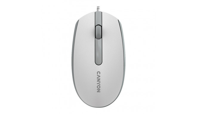 CANYON mouse M-10 Wired White Grey