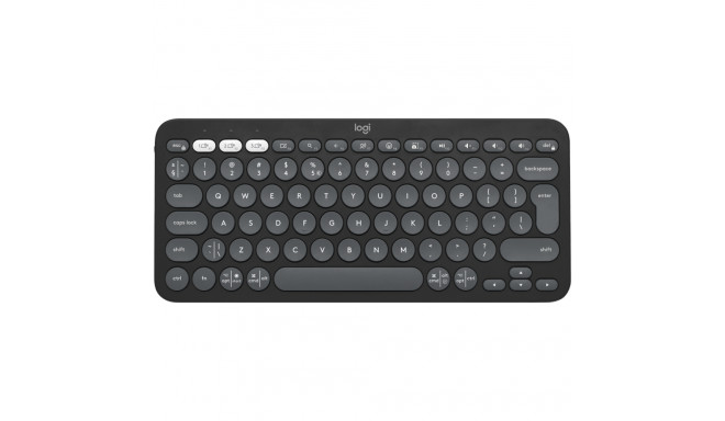 LOGITECH K380S Bluetooth Keyboard - TONAL GRAPHITE - NORDIC