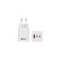 Charger GaN 2x USB Type-C, USB Type-A: 65W, PPS