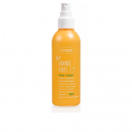 ZIAJA COCONUT & ORANGE VIBES tónico facial hidratante y refrescante 190 ml