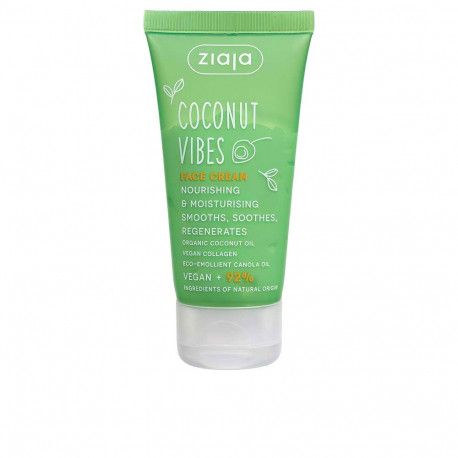 ZIAJA COCONUT & ORANGE VIBES crema facial nutritiva 50 ml
