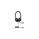 Jabra Evolve2 30 SE MS Stereo Wired Headset, USB-A, Black