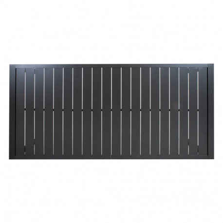 Table TOMSON 176x100xH73 cm, dark grey