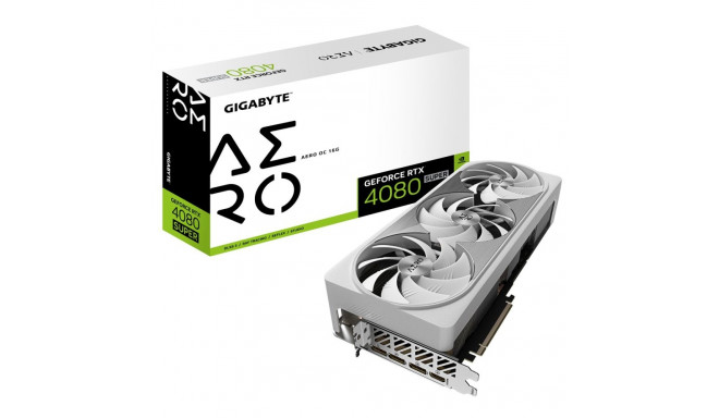 Gigabyte videokaart Aero GeForce RTX 4080 Super OC 16G NVIDIA 16GB GDDR6X