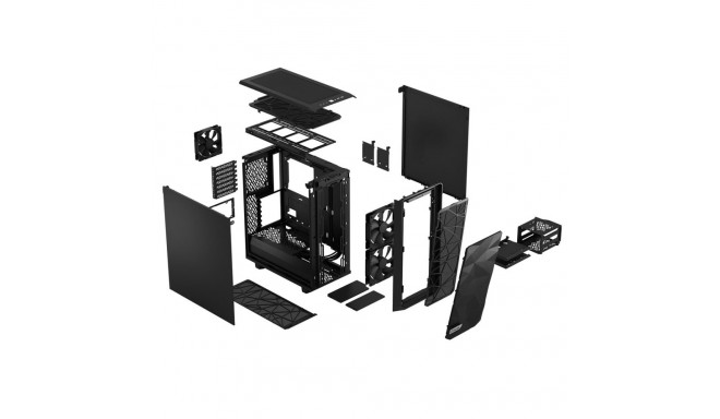 Fractal Design tornkorpus Meshify 2 Compact, must