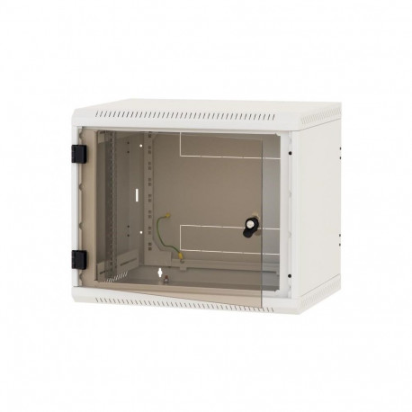 Triton 19" Rack Wall-mount 6U/500 glass door Wall mounted rack Grey