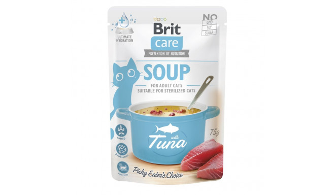 Brit Care Soup with Tuna tuunikalasupp kassidele 75g