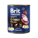 Brit Premium by Nature Turkey with Liver консервы для собак 800г