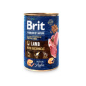 Brit Premium by Nature Lamb with Buckwheat canned food for dogs 400g