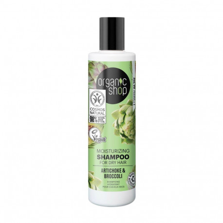 Organic Shop šampoon niisutav artišokiga kuivadele juustele 280ml