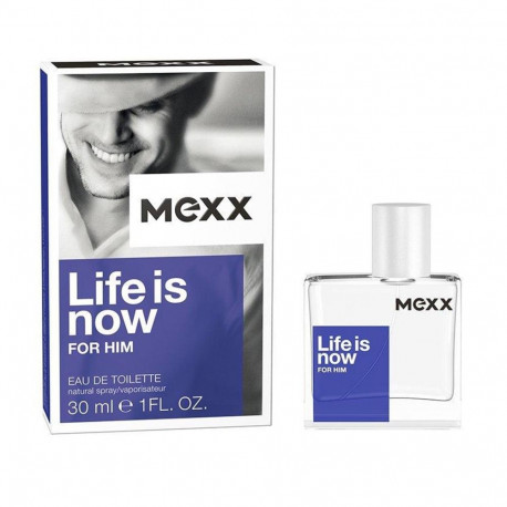 Mexx tualettvesi Life is Now meestele 30ml pihustiga