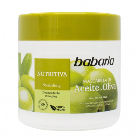 BABARIA NUTRITIVO MASCARILLA DE ACEITE DE OLIVA 400ML