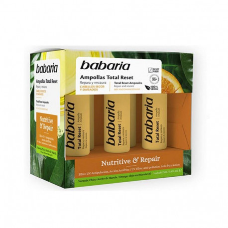 BABARIA AMPOLLAS TOTAL RESET 5X15 75ML