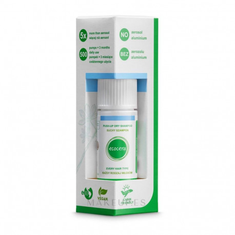 ECOCERA ARROZ Y TAPIOCA CHAMPU SECO TODO TIPO DE CABELLO 15GR