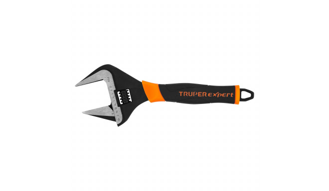 Adjustable wrench with extra wide jaw, 300mm Truper Expert®