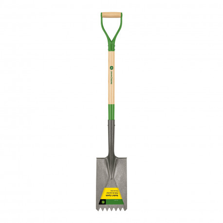 John Deere кровельная лопата с деревянным черенком и D-образной ручкой, 107 см