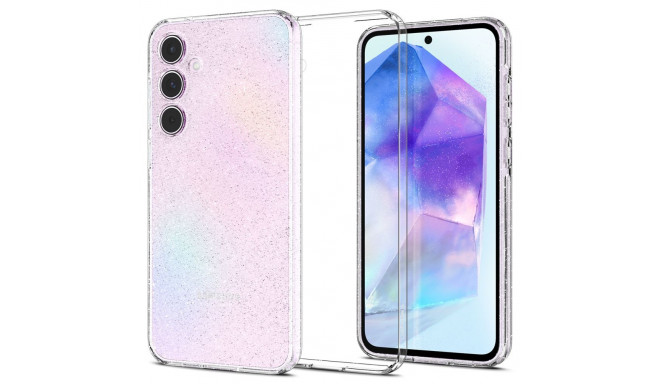 Spigen Liquid Crystal case for Samsung Galaxy A55 5G transparent glitter