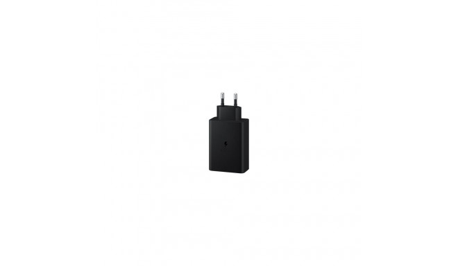 Samsung 65W Power Adapter Trio Type-Cx2, USBx1 Black