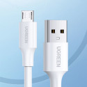 USB - micro USB kabel Ugreen US289 1,5 m - bílý
