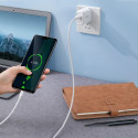 USB - micro USB kabel Ugreen US289 1 m - bílý