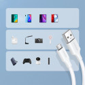 USB - micro USB kabel Ugreen US289 1 m - bílý