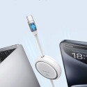 Baseus Free2Draw Mini USB-C - USB-C 100W 1m navíjecí kabel - bílý