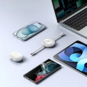 Baseus Free2Draw Mini USB-C - USB-C 100W 1m navíjecí kabel - bílý