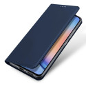 Pouzdro Dux Ducis Skin Pro pro Samsung A35 5G s klopou - modré