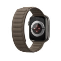 Dux Ducis Strap BL magnetický řemínek pro Apple Watch 38/40/41 mm – tmavě šedá