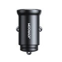 Joyroom JR-CCN06 30W 2x USB-C mini nabíječka do auta kovová - černá