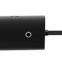 Baseus Lite Series USB HUB 4xUSB 5Gb/s 0,25m - černý