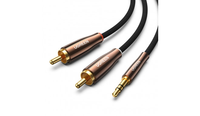 Ugreen cable audio cable 3.5 mm mini jack (male) - 2RCA (male) 2m copper (AV170)