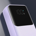 Powerbanka Joyroom 30W 10000mAh s vestavěným Lightning a USB-C kabely fialové (JR-PBC06)