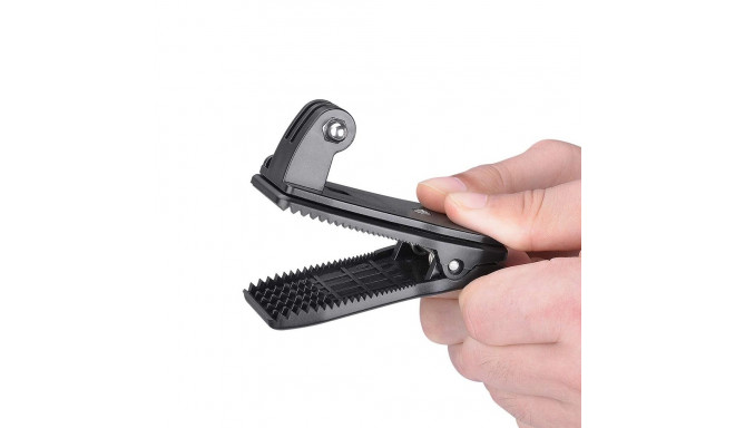 Holder with clip for mounting for GoPro