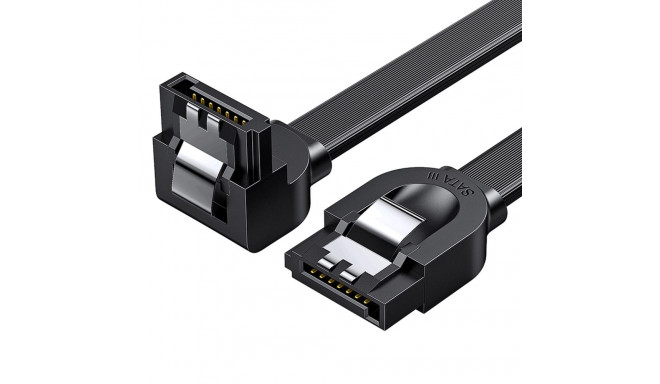 Ugreen angle SATA 3.0 cable 0.5m black (US217)