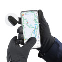 Protiskluzové zimní rukavice na telefon sportovní (velikost S) - černé