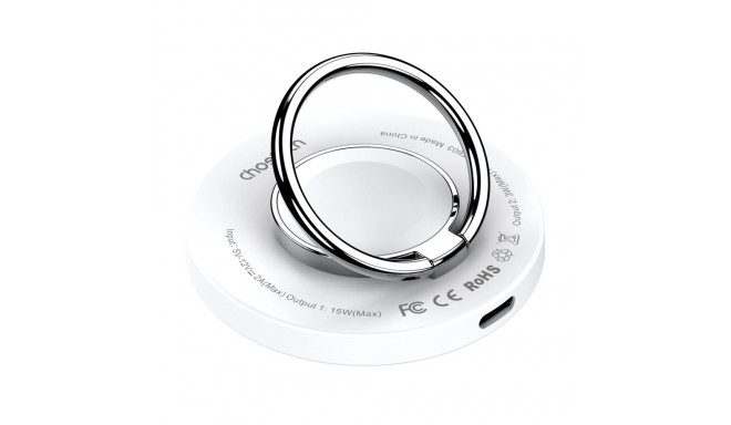 MagSafe Choetech T603-F inductive charger with holder - white