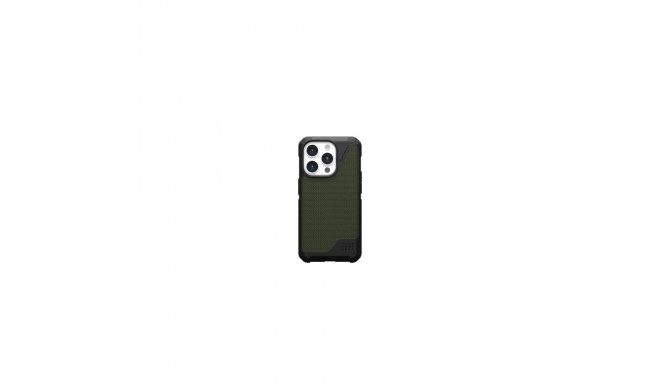 UAG Metropolis LT MagSafe case for iPhone 15 Pro - green Kevlar