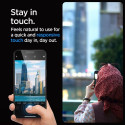 Spigen tempered glass screen protector Glas.tR Ez Fit FC iPhone 15 Pro Max, black 2pcs