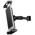 Baseus Backseat Car Mount držák tabletu smartphonu 4,7 - 12,9" pro opěrku hlavy černý (SUHZ-01)